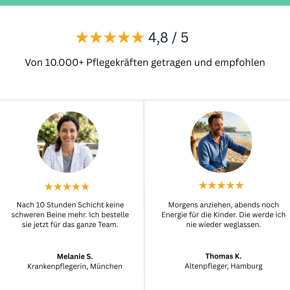 Venofly´s Kompressionssocken für Pflegepersonal