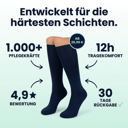 Venofly´s Kompressionssocken für Pflegepersonal